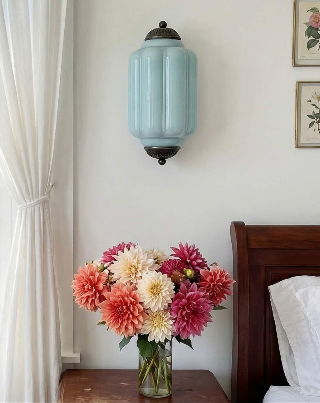 Ribbed Glass Capsule Wall Light | Ormexis