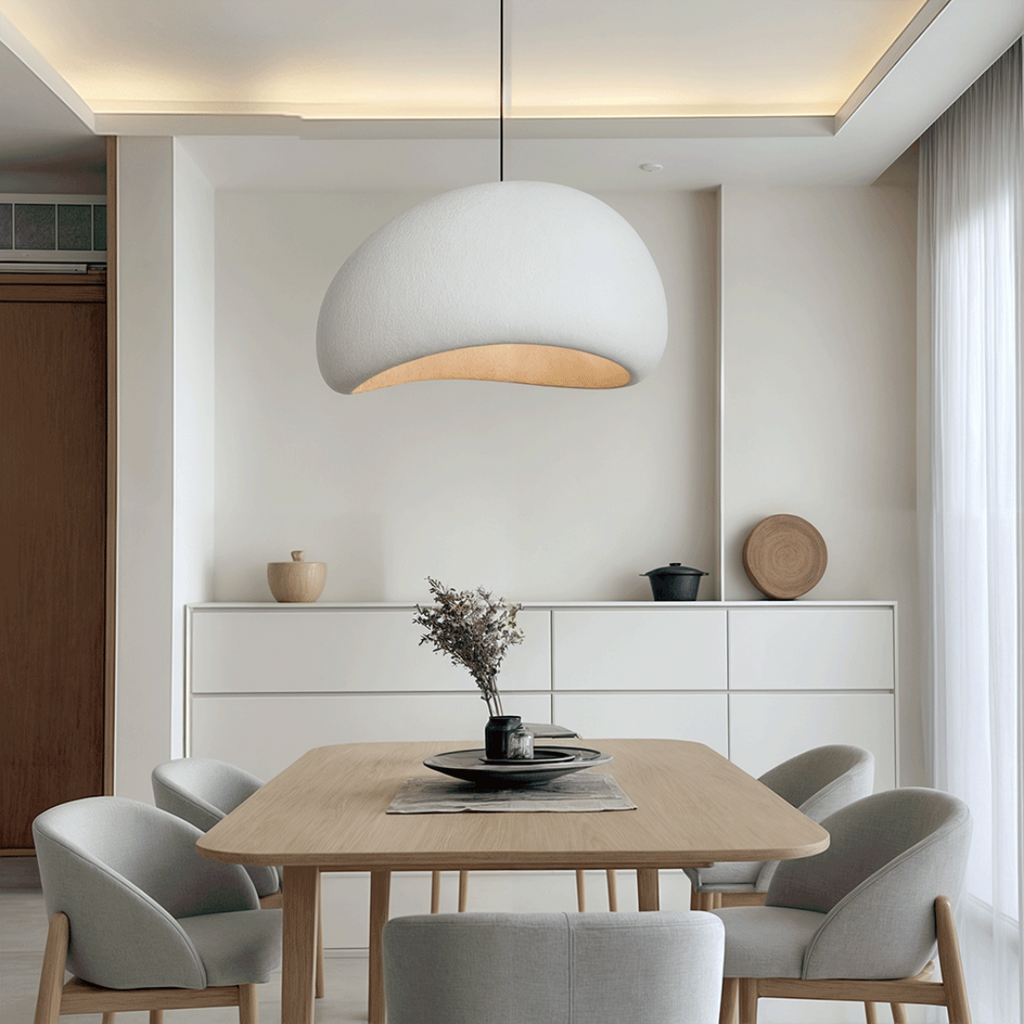 Stmívatelná závěsná lampa Aurea pro ambientní osvětlení místnosti