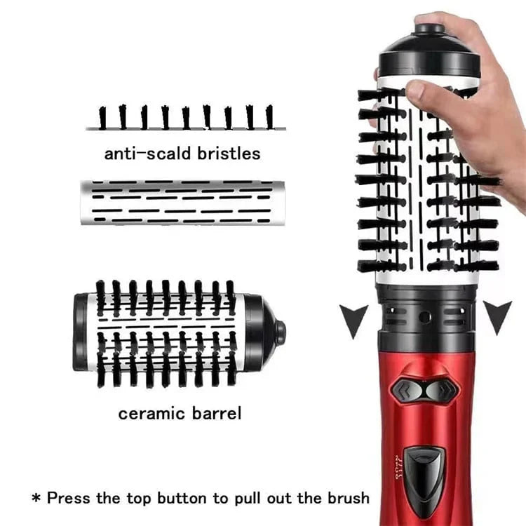NovaGlide 3-In-1 Hairbrush For Simple Daily Styling