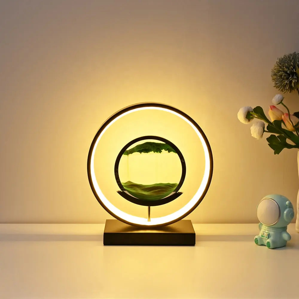 Eclipse Dune Sandscape Lamp | Ormexis