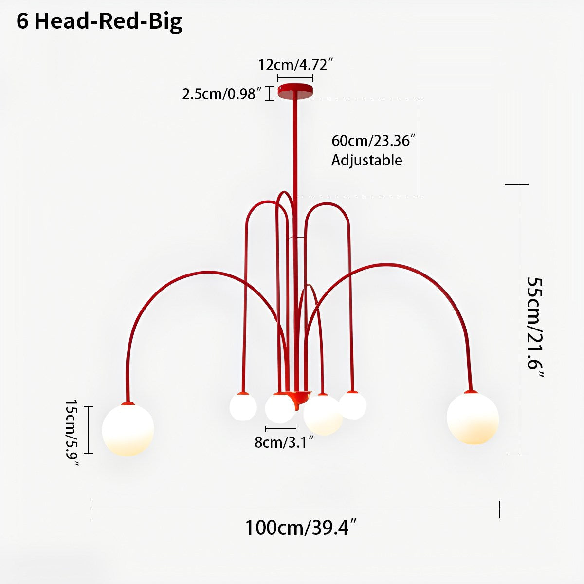 Avi Glass Chandelier With Double Layer Design Contemporary Ceiling Light