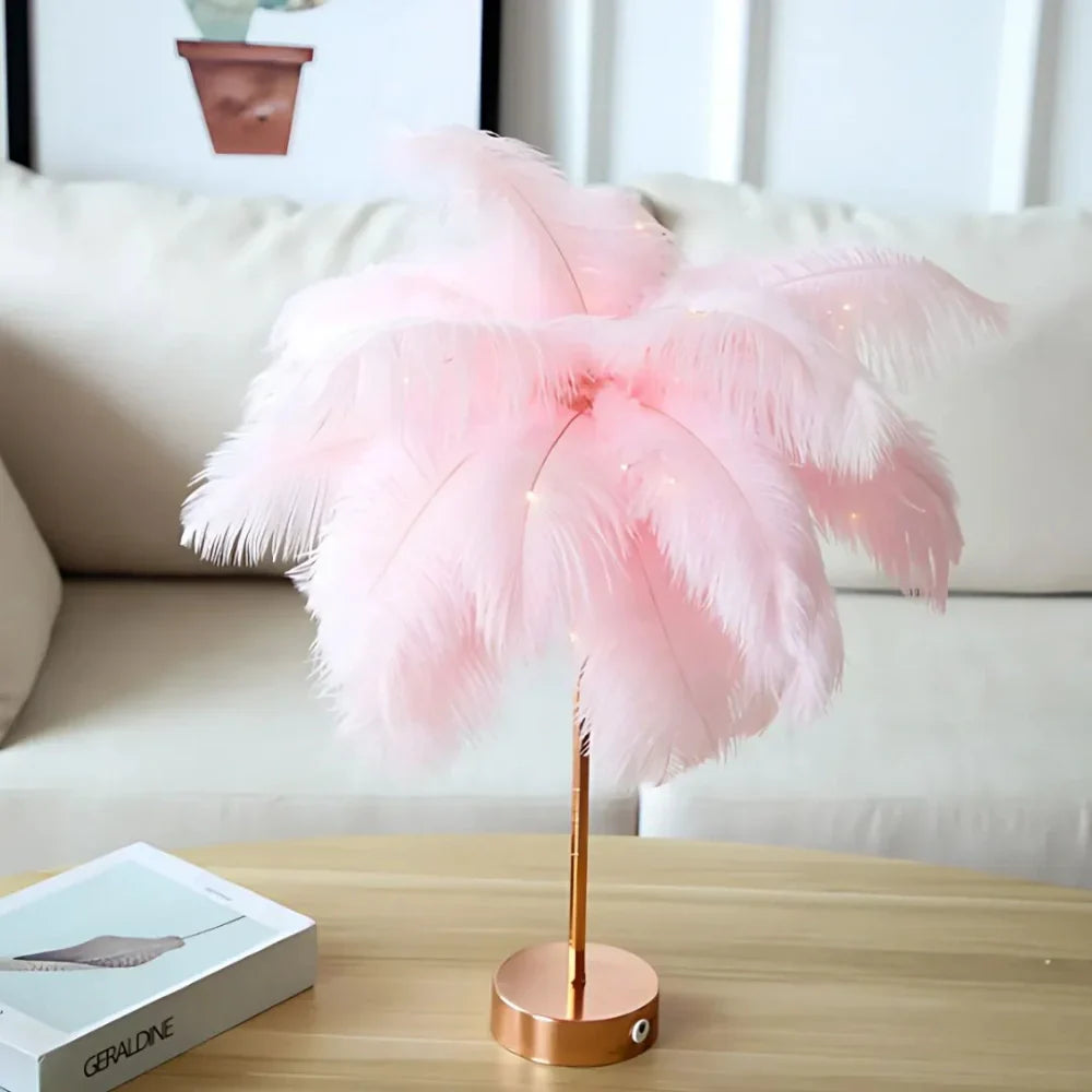 Plume Aura bordslampa | Ormexis