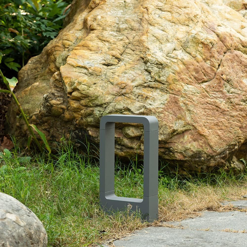 Lampă de exterior geometrică tip bornă Portal | Ormexis