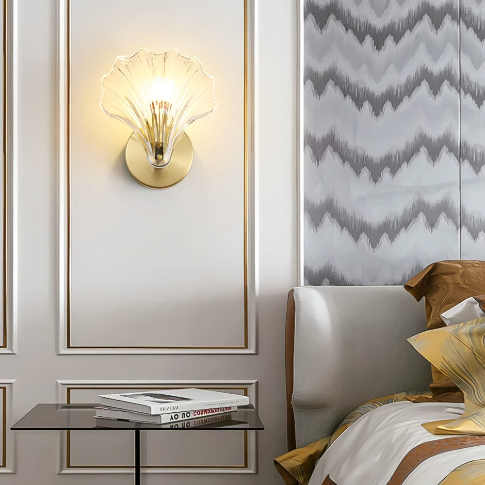 Art Nouveau Shell Wall Sconce | Ormexis