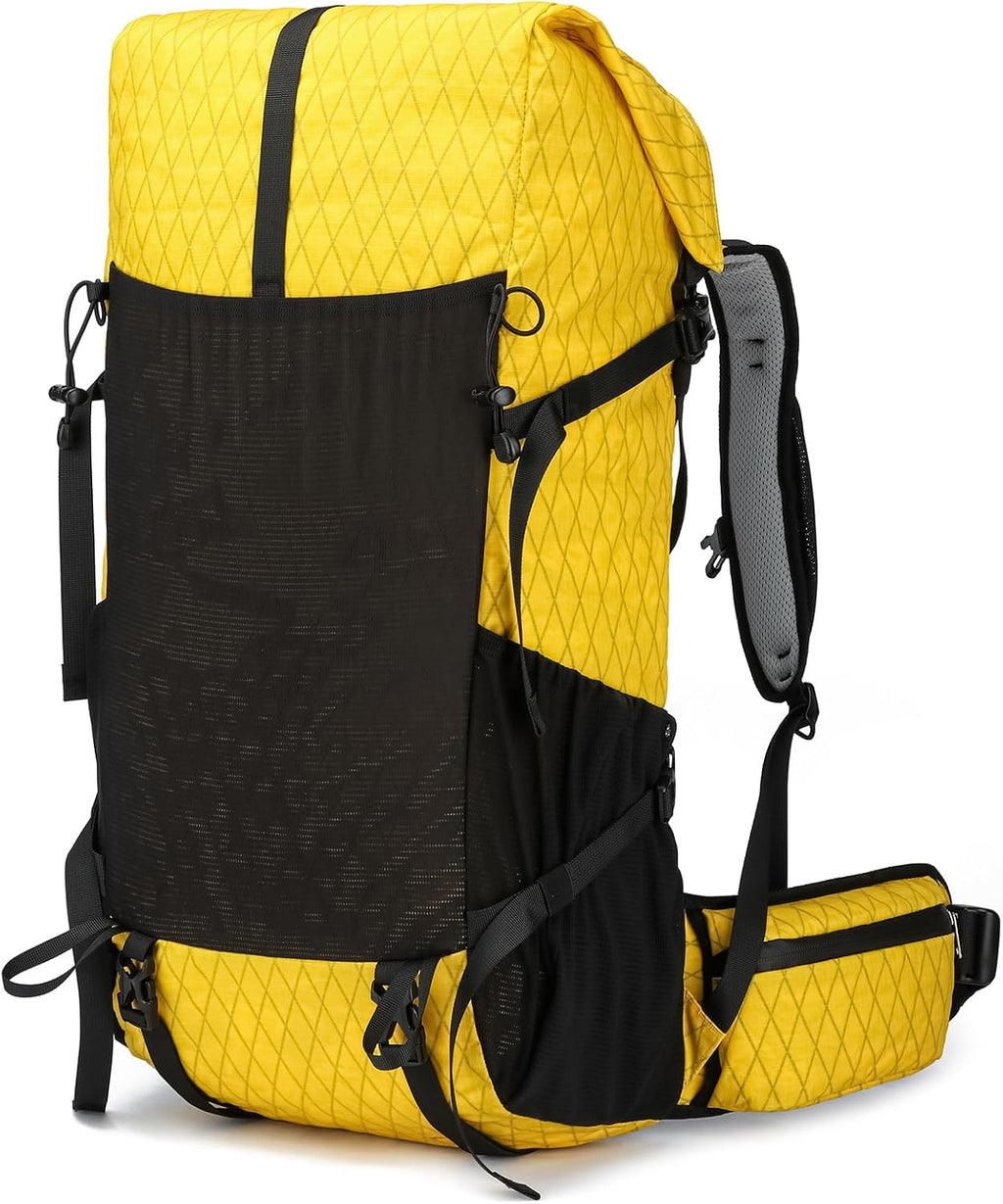 Adventure Gear 50L Hiking Pack With Internal Frame For Mountain Climbing And Camping - Ormexis