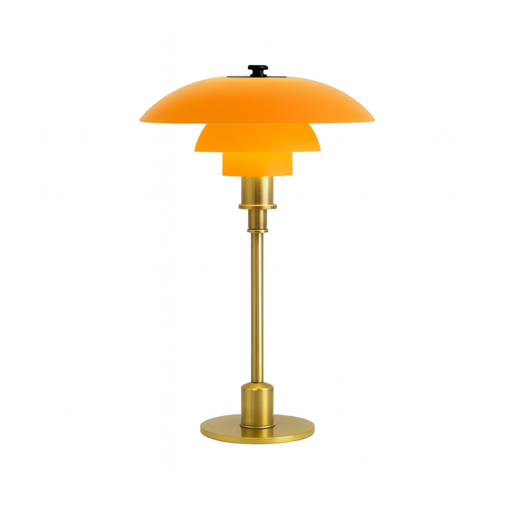 Nordica Halo Scandinavian Glass Table Lamp | Ormexis