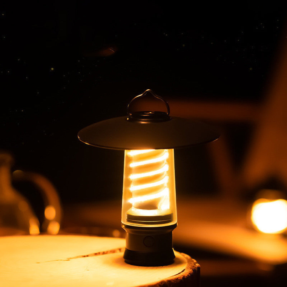 Tragbare spiralförmige LED-Laterne | Ormexis