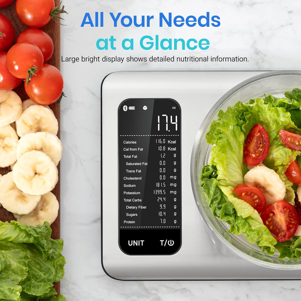 Balance de calcul nutritionnel Precision Pro pour une cuisine saine et la gestion du poids