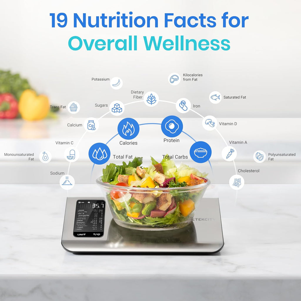 Balance de calcul nutritionnel Precision Pro pour une cuisine saine et la gestion du poids