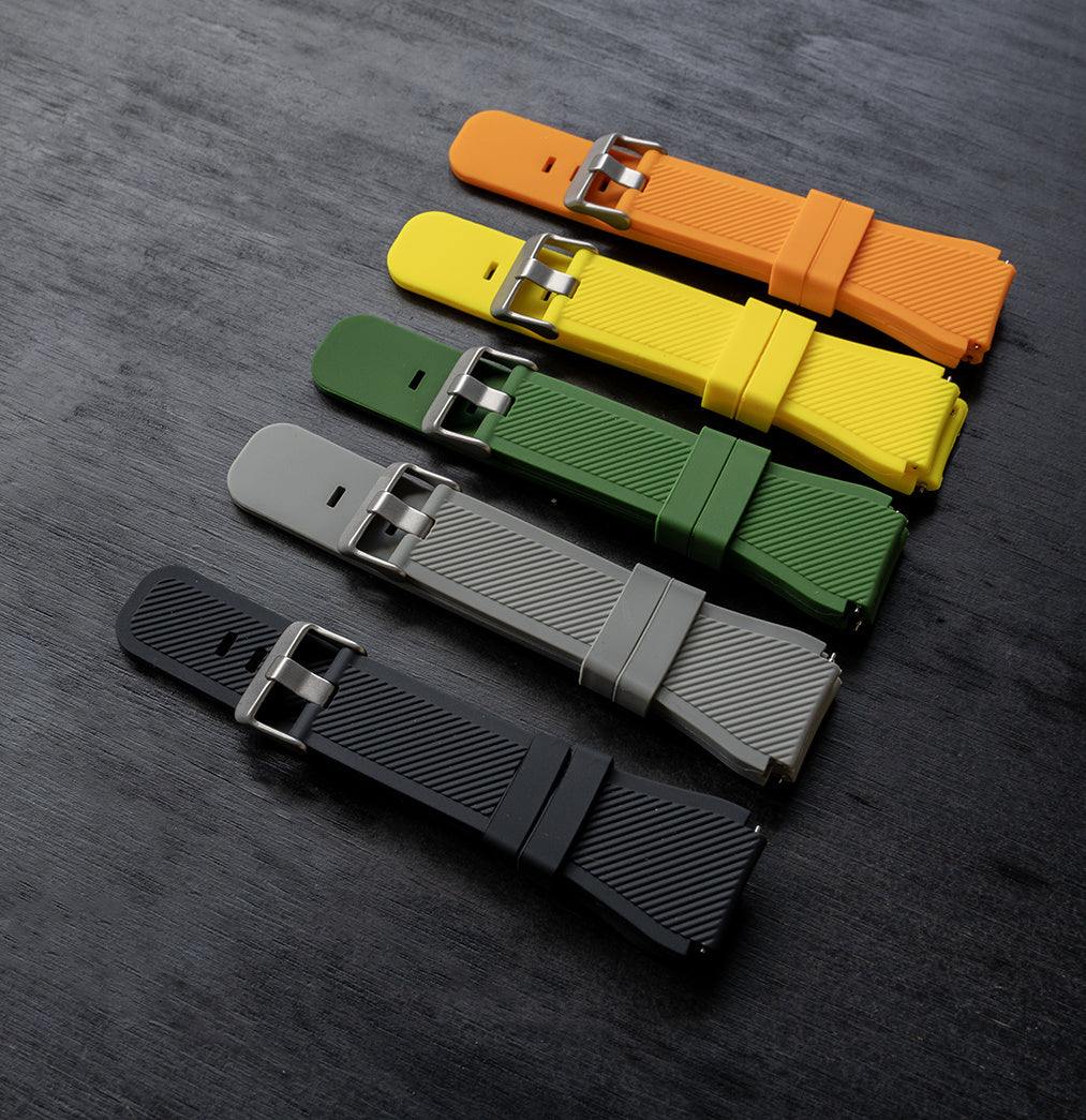 Silikonearmbånd til Samsung Galaxy Watch 6 Classic 47mm sort