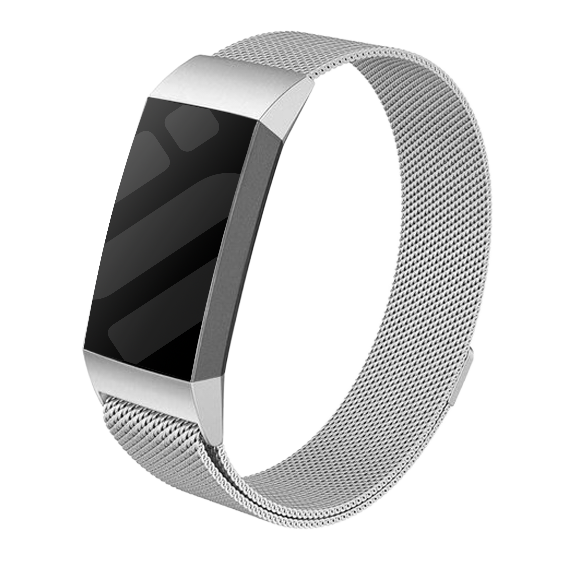 Charge 4 Silver Milanese Band for Fitbit Wrist Strap