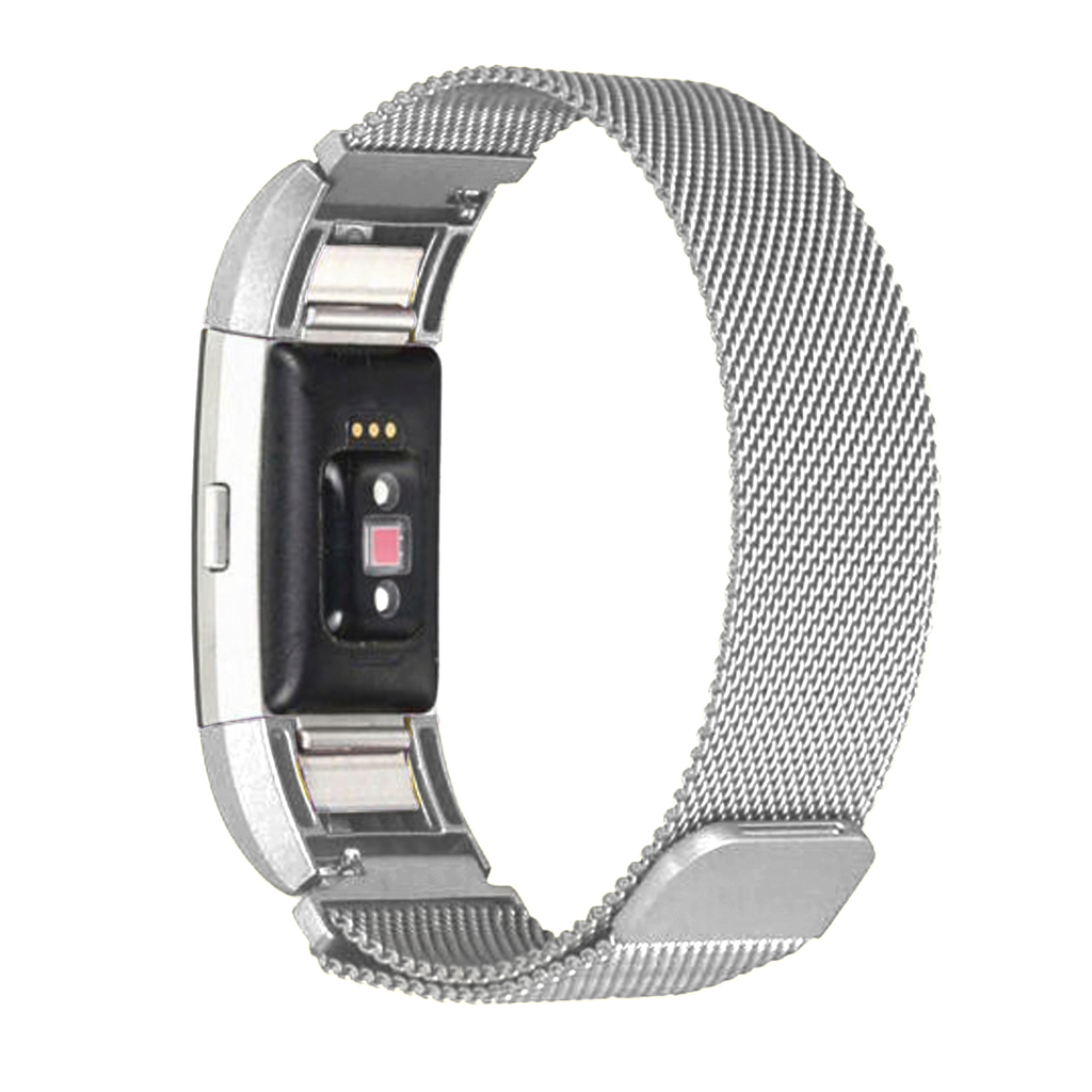 Charge 4 Silver Milanese Band for Fitbit Wrist Strap