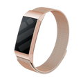 Rosaguldfarvet Milanese-rem til Fitbit Charge 4 urrem