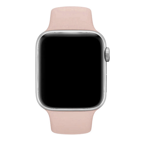 Cinturino in silicone rosa tenue per Apple Watch Accessori