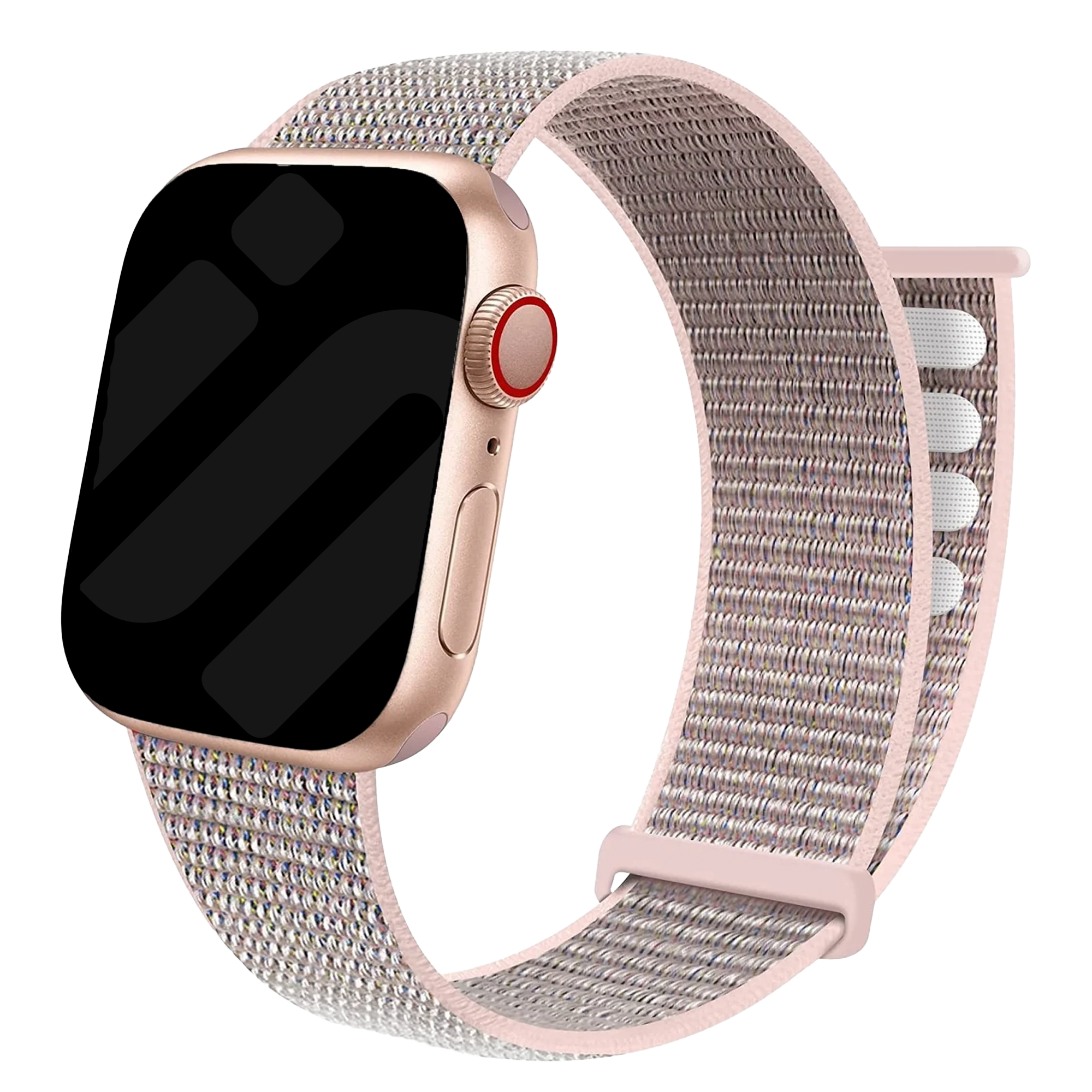 Nylonový řemínek Apple Watch pro každodenní nošení, růžový odstín