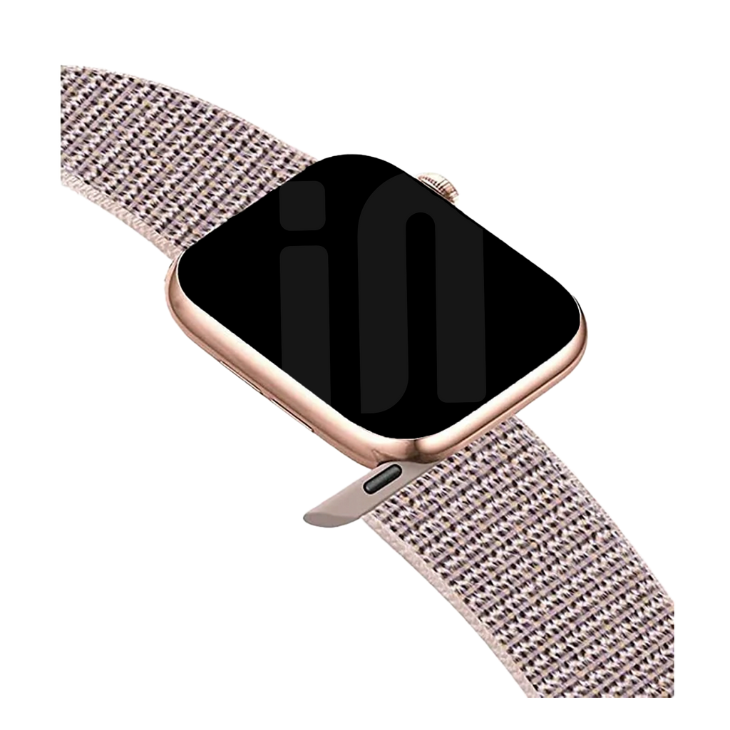 Nylonový řemínek Apple Watch pro každodenní nošení, růžový odstín