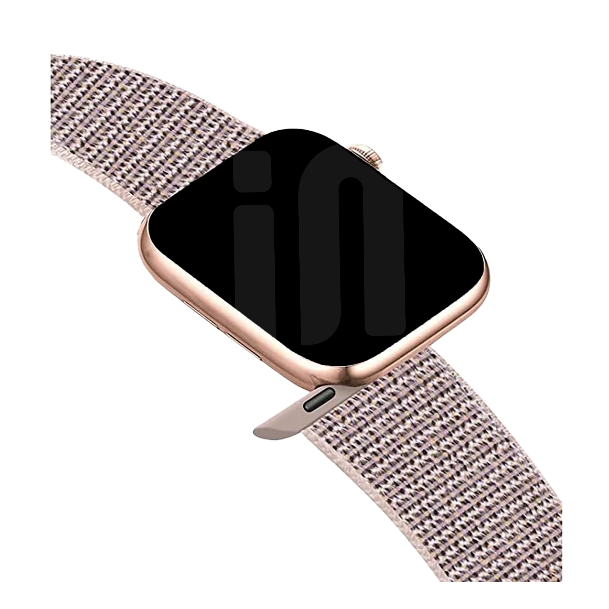 Nylonový řemínek Apple Watch pro každodenní nošení, růžový odstín