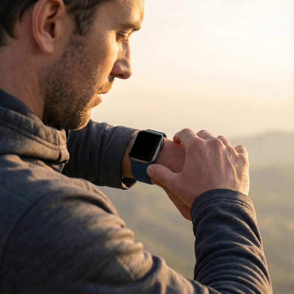 Apple Watch Classic Silicone Strap Navy Blue Color