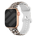 Náramek se vzorem šťastného leoparda pro Apple Watch Edition