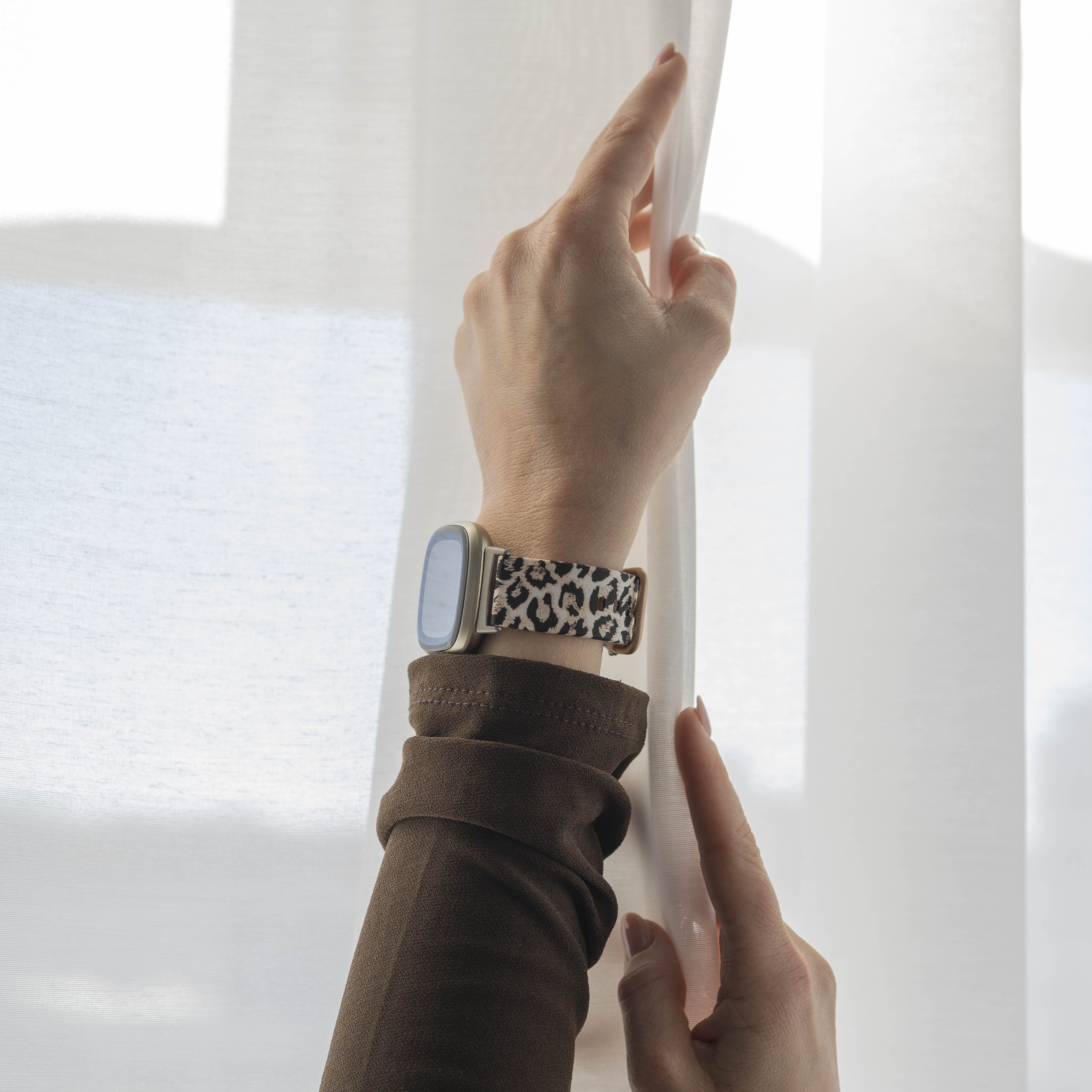 Fitbit Versa 3 Erstatningsrem fra Lucky Leopard