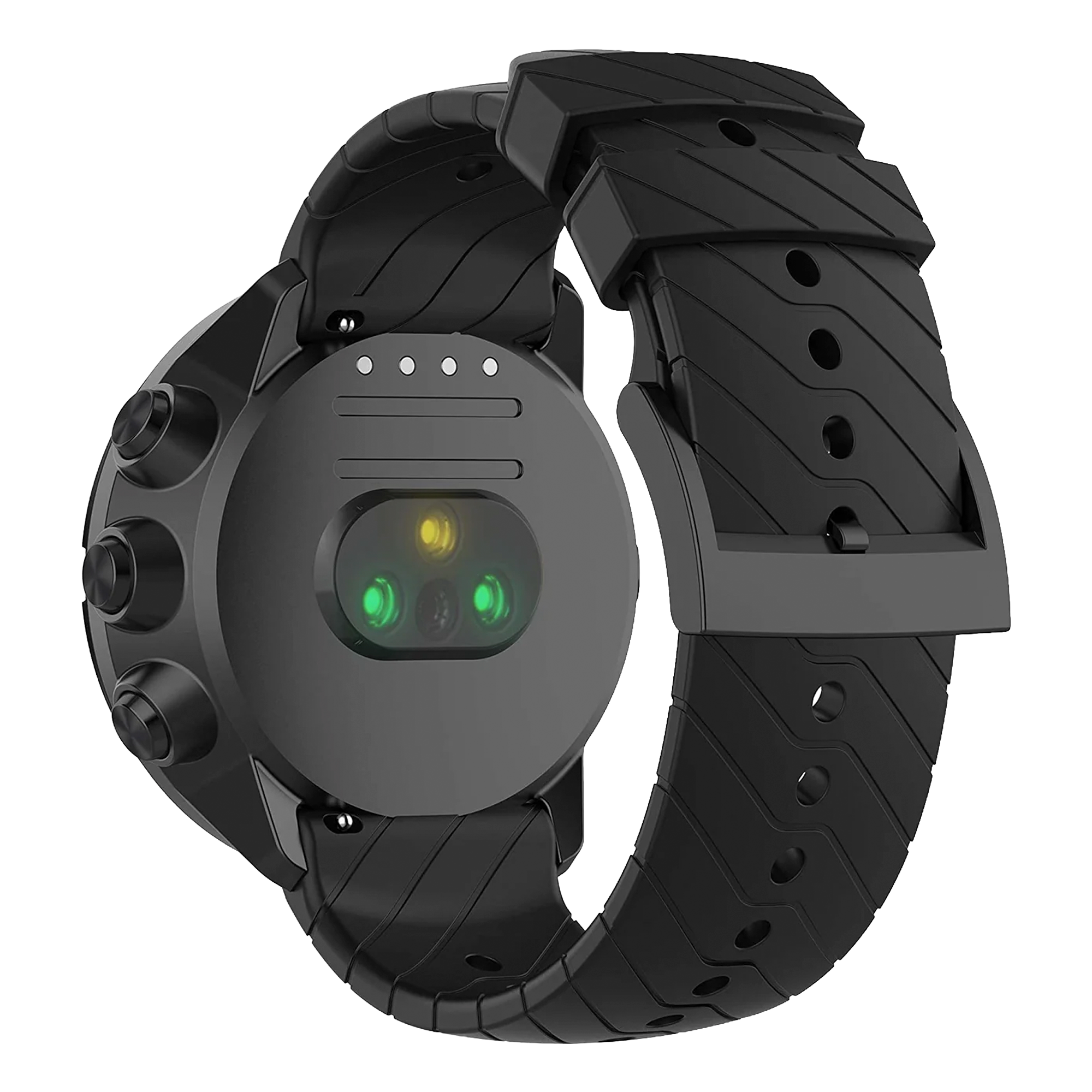 Suunto 9 Baro Black Silicone Band for Smart Watches