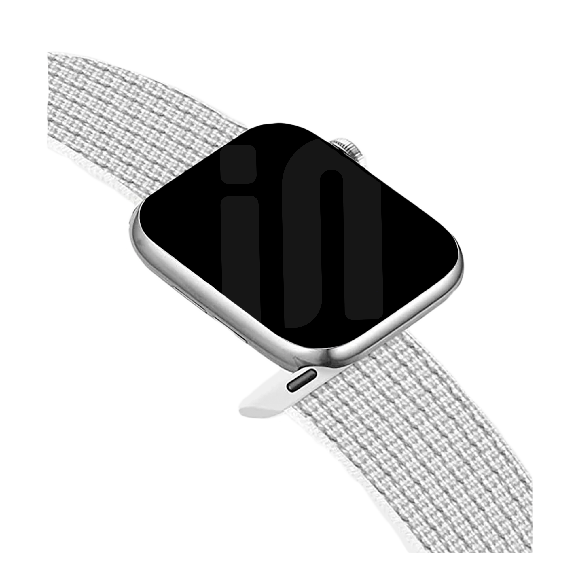 Apple Watch hvit nylonløkke for Apple Watch-tilbehør