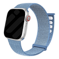 Cinturino di ricambio per Apple Watch con loop in nylon di colore blu