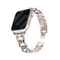 Prémiový doplněk Apple Watch s ocelovým řetízkovým páskem Starlight