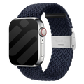 Nylon Braided Charcoal Strap for Apple Watch Bands
