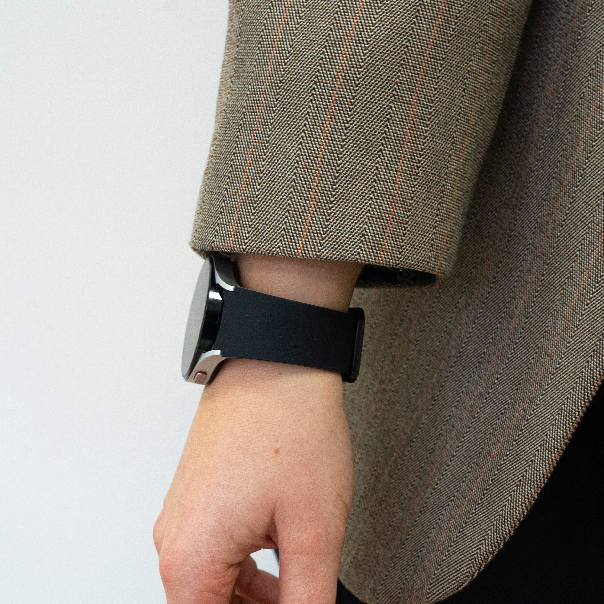 Černý silikonový řemínek pro Samsung Galaxy Watch 7 40mm