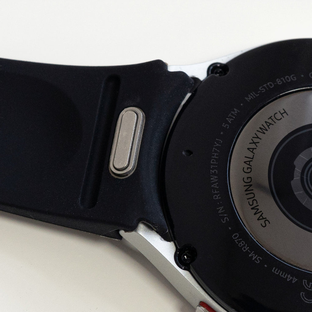 Černý silikonový řemínek pro Samsung Galaxy Watch 6 40mm s jedním stiskem