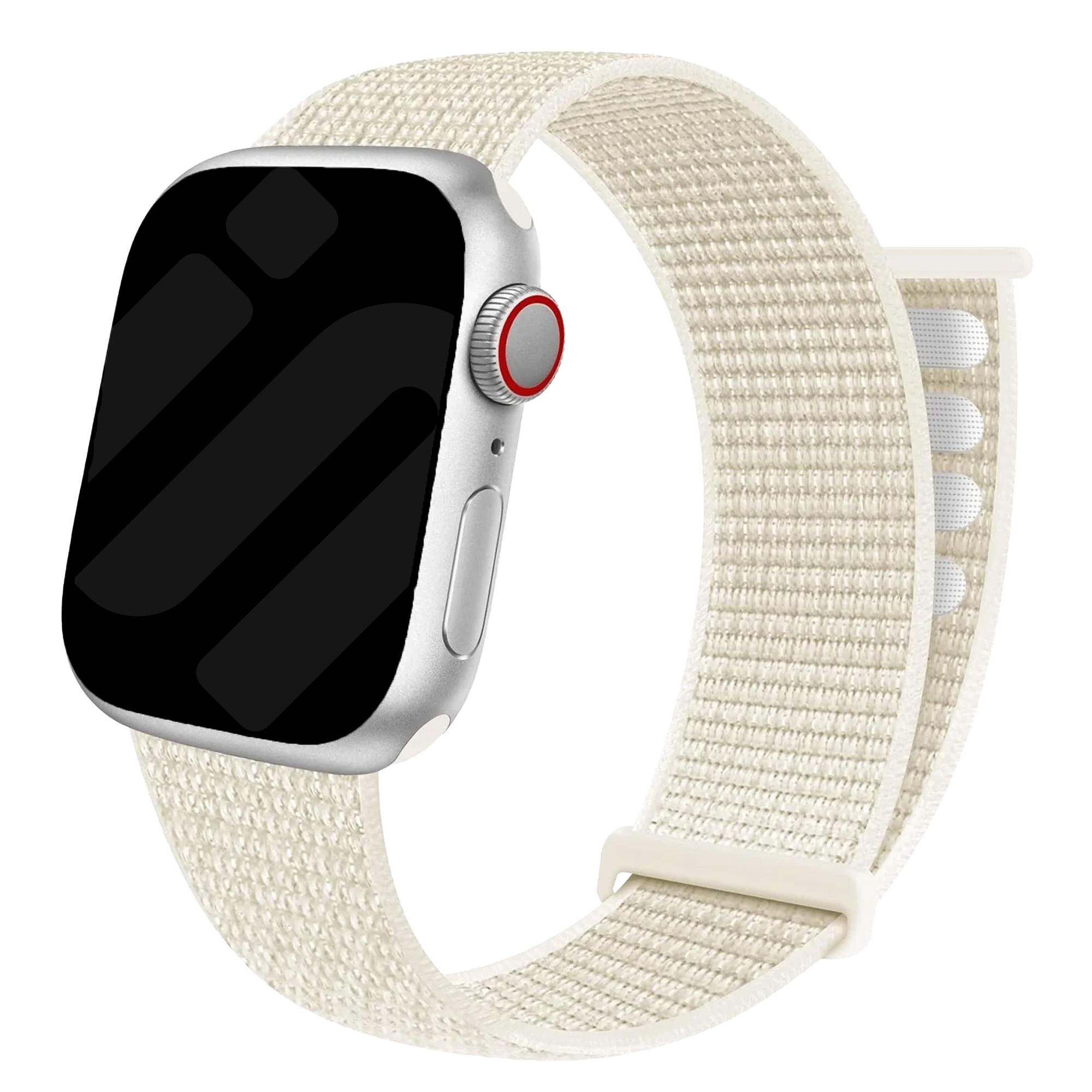 Nylonový řemínek Apple Watch, barva Starlight
