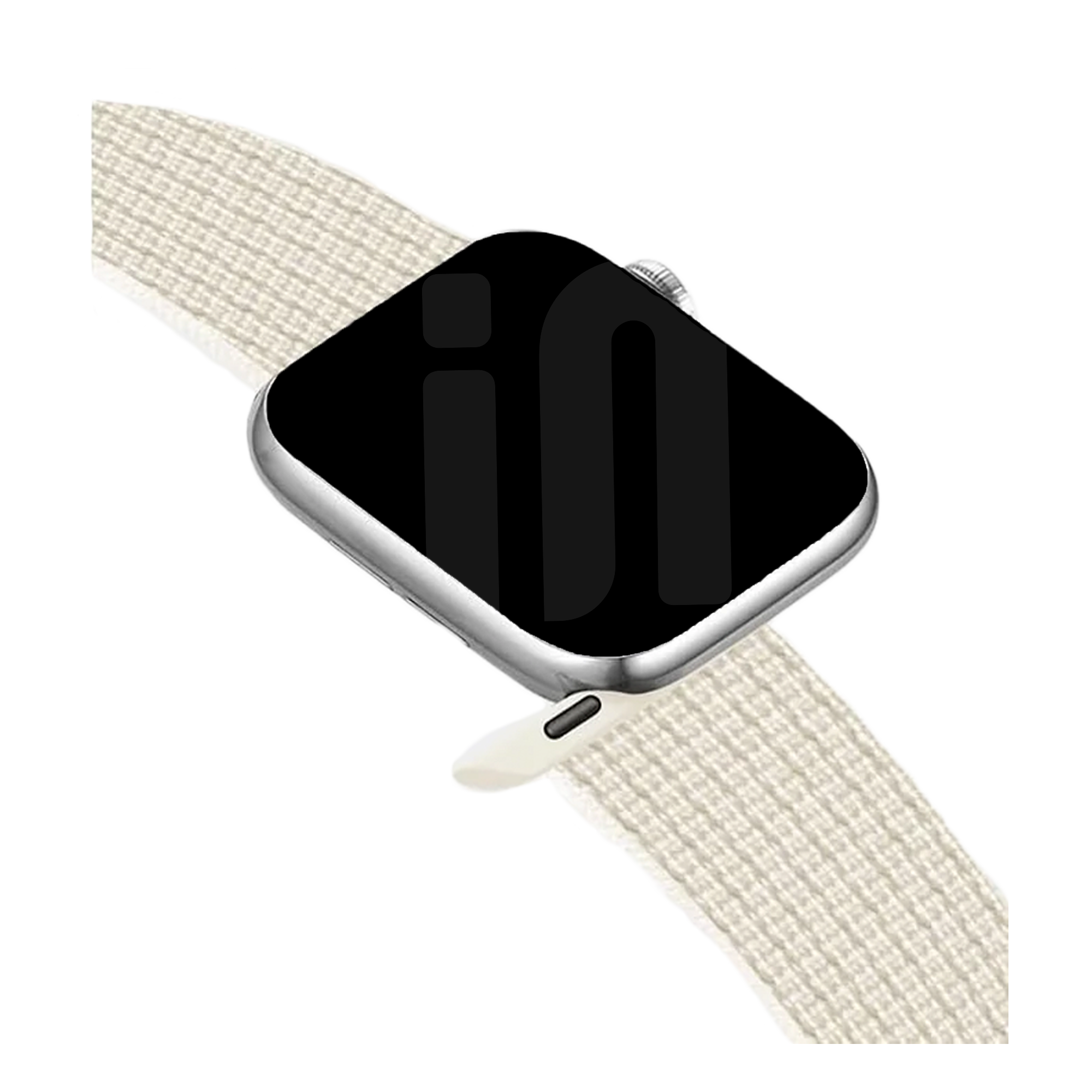 Nylonový řemínek Apple Watch, barva Starlight