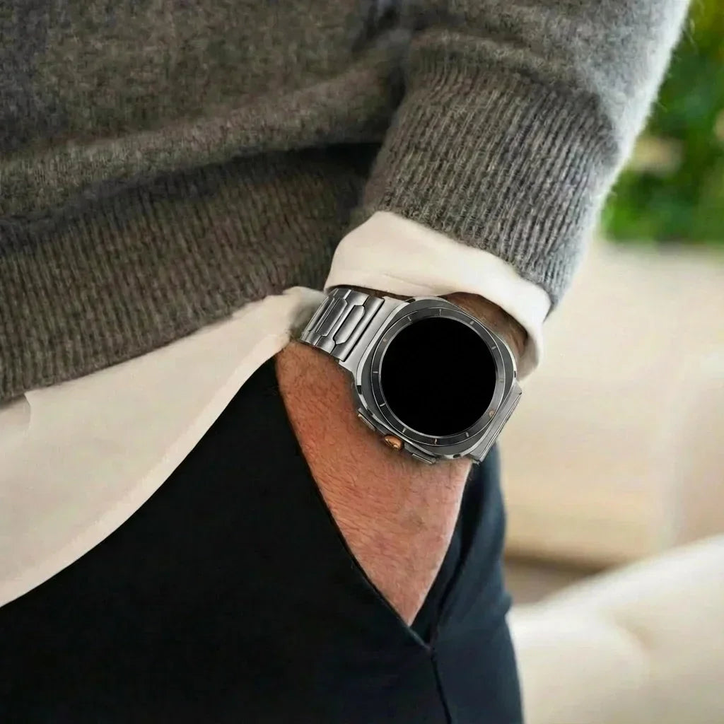 Bandz Titanium Strap for Samsung Galaxy Watch Ultra Graphite