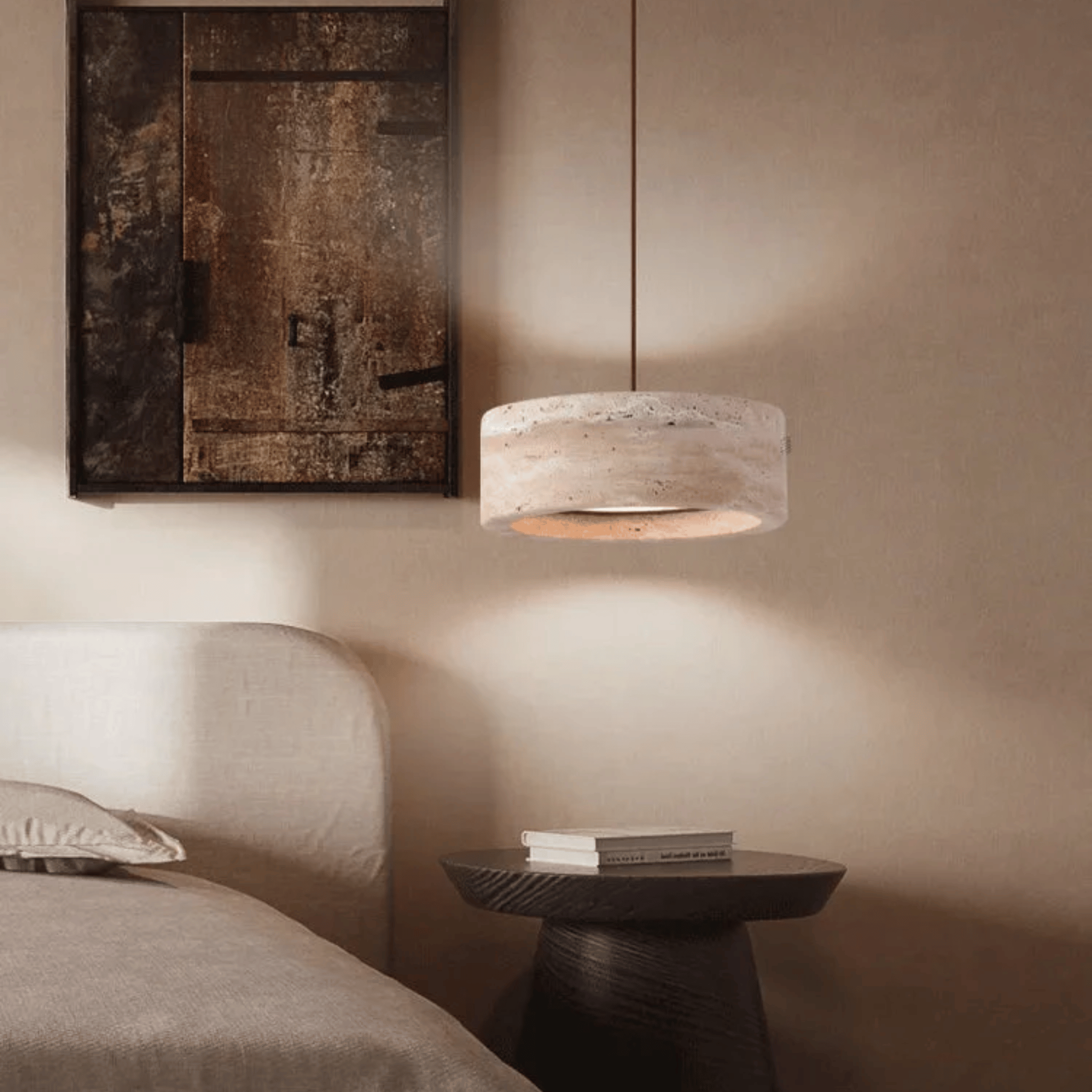 Stone Ring Pendant Light | Ormexis
