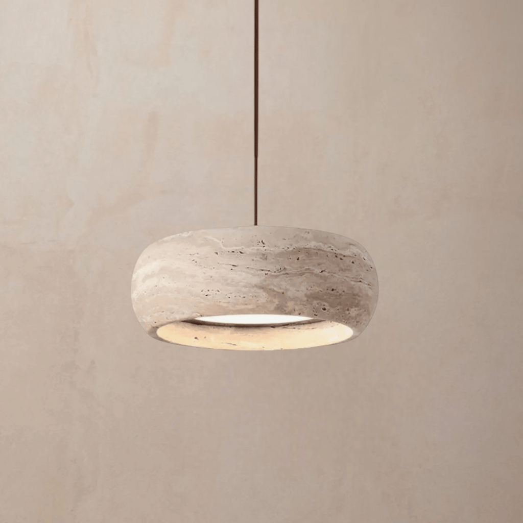 Stone Ring Pendant Light | Ormexis
