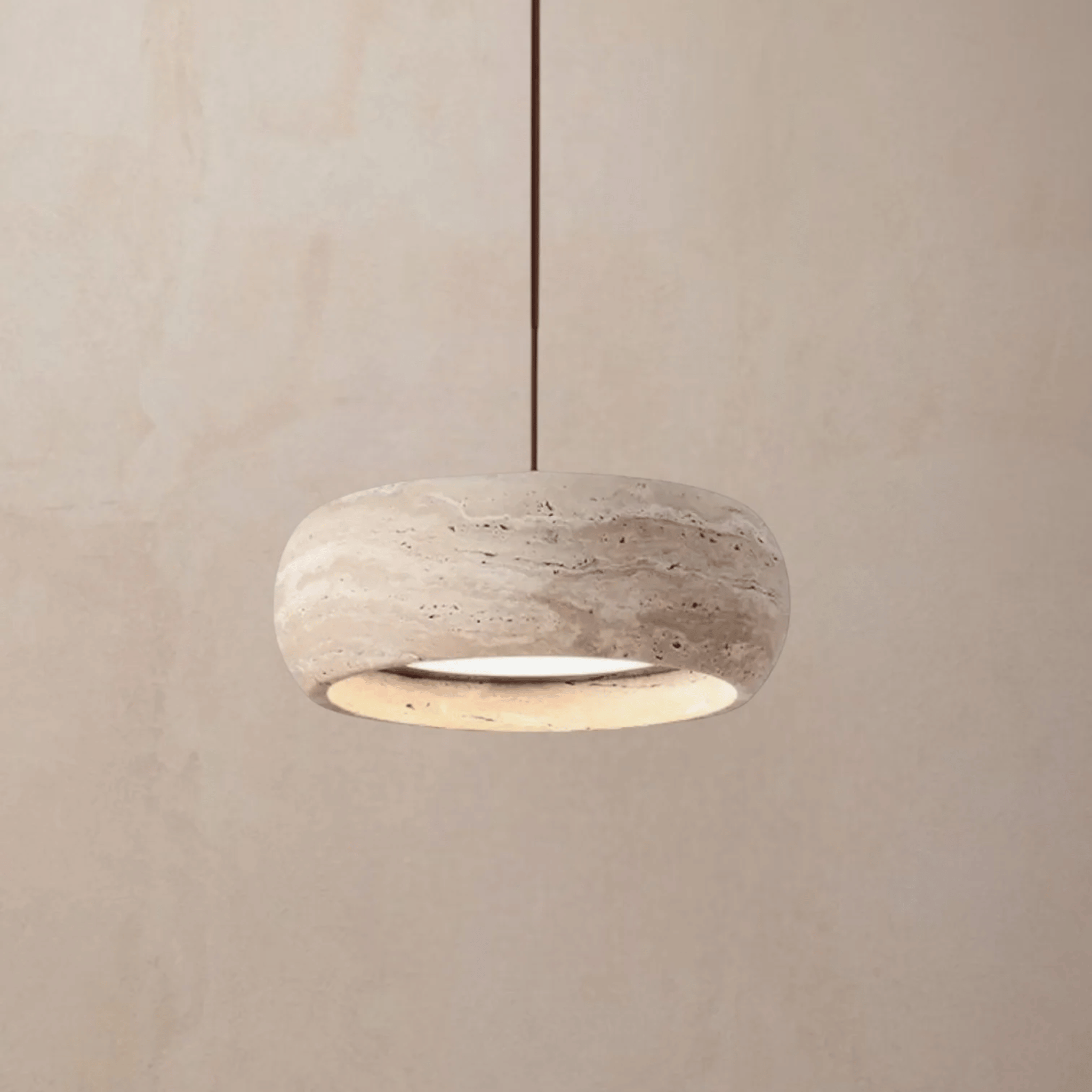 Stone Ring Pendant Light | Ormexis