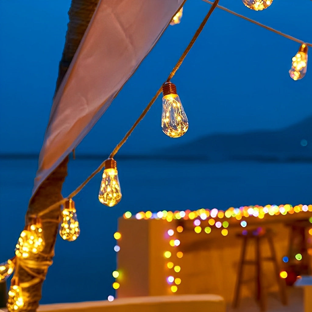 Clear Bulb Rope String Lights | Ormexis