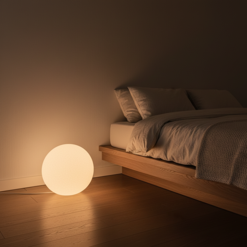 Spherical Diffused Floor Lamp | Ormexis