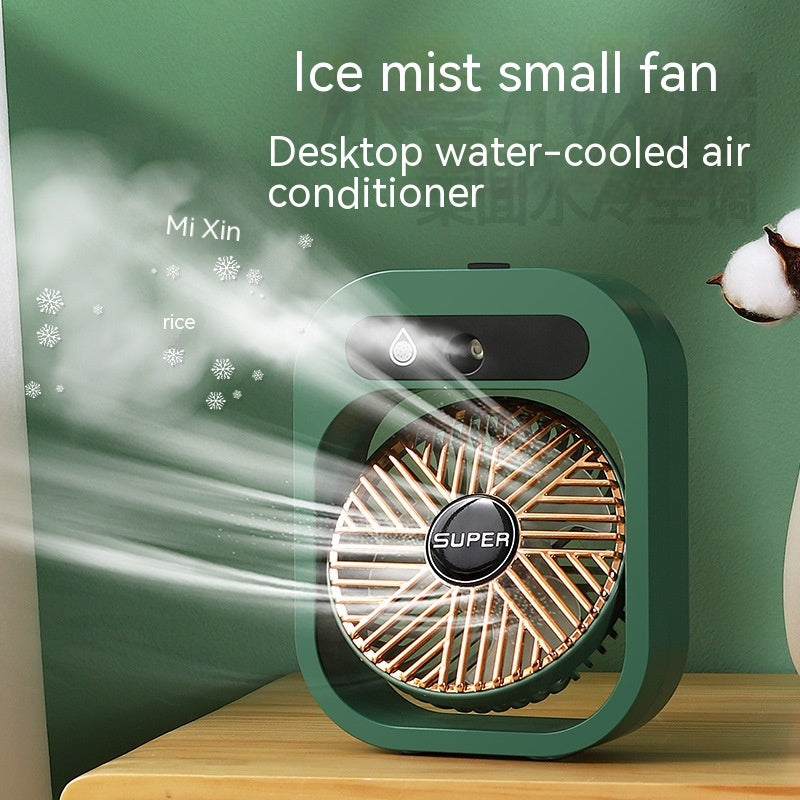 Ventilatore nebulizzatore portatile AquaFlow per raffreddamento personale