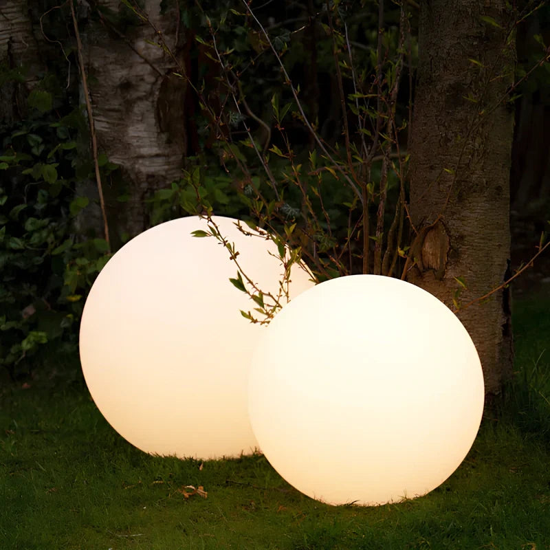 Luz de jardim esférica para exterior | Ormexis