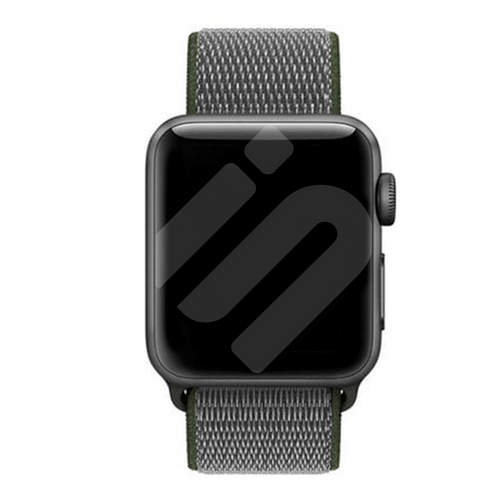Zelený nylonový řemínek kompatibilní s Apple Watch