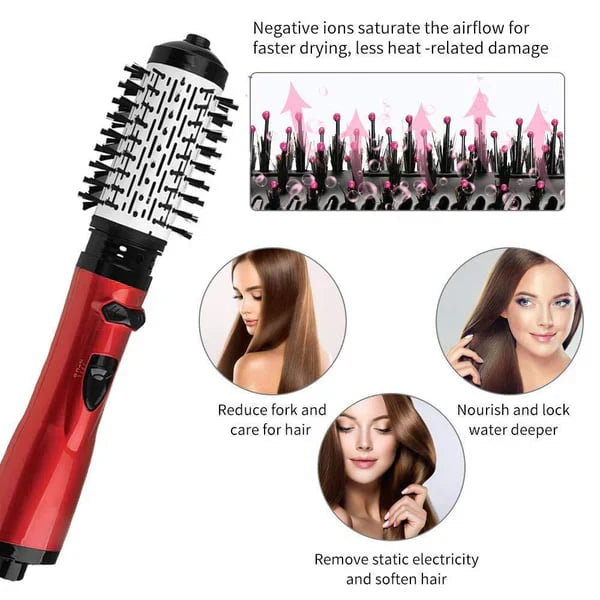 NovaGlide 3-In-1 Hairbrush For Simple Daily Styling
