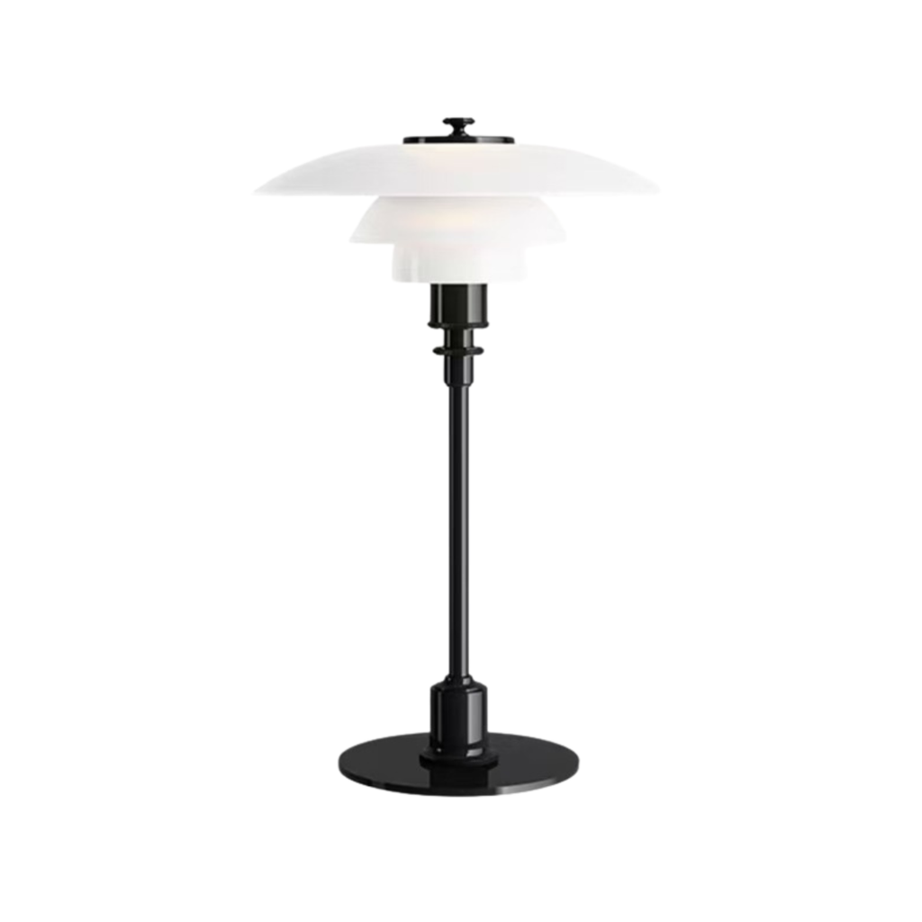 Nordica Halo Scandinavian Glass Table Lamp | Ormexis