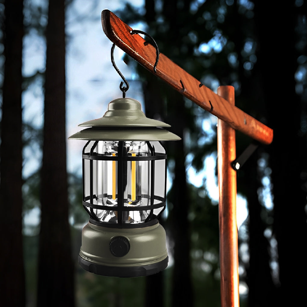 Timberline Glass Lantern Lamp | Ormexis