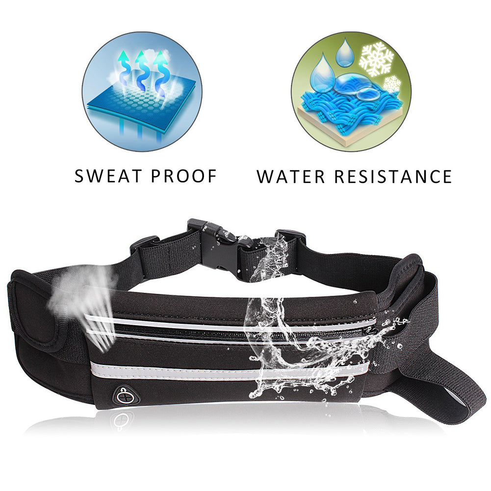 Active Gear verstellbare Outdoor-Gürteltasche mit sicherem Sitz für alle Aktivitäten