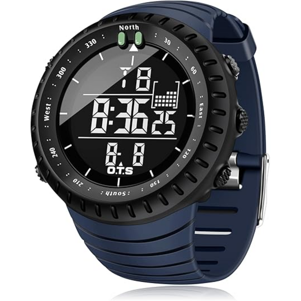 Relógio Digital Outdoor Active Gear com Iluminação LED e Resistente a Choques