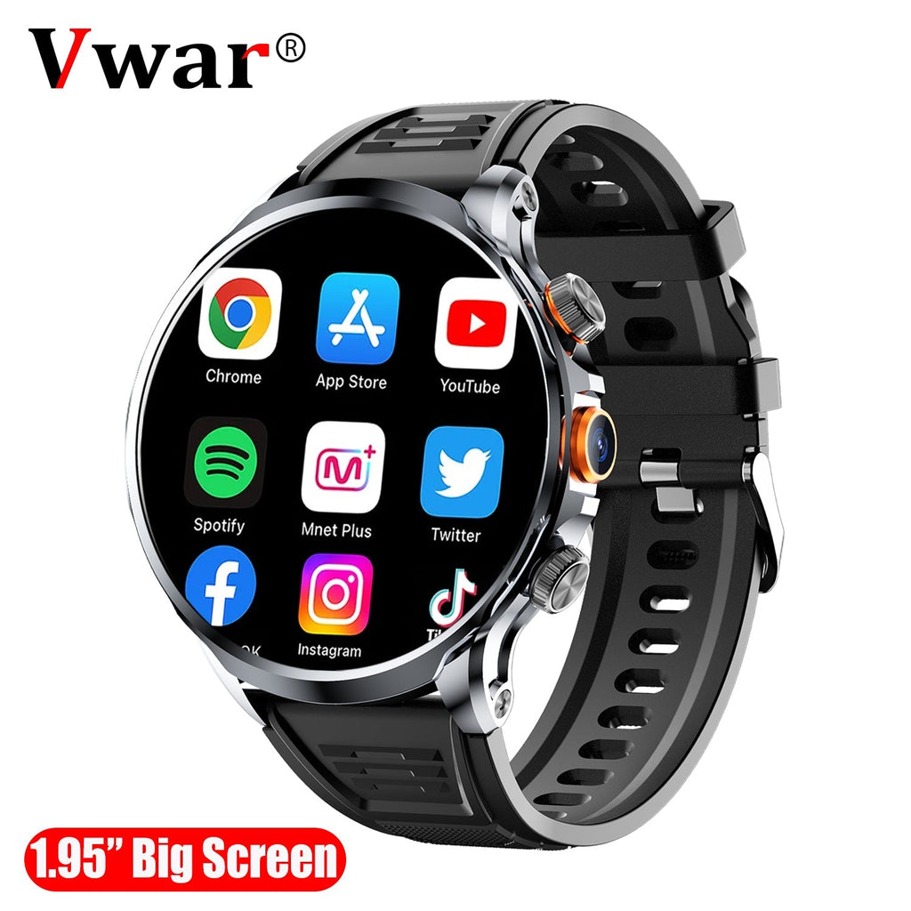 שעון חכם מסדרת Active עם תמיכה ב-4G LTE, תצוגת HD בגודל 1.95 אינץ' ומעקב אחר בריאות