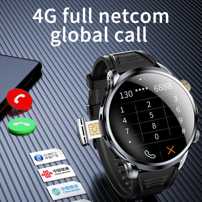 שעון חכם מסדרת Active עם תמיכה ב-4G LTE, תצוגת HD בגודל 1.95 אינץ' ומעקב אחר בריאות
