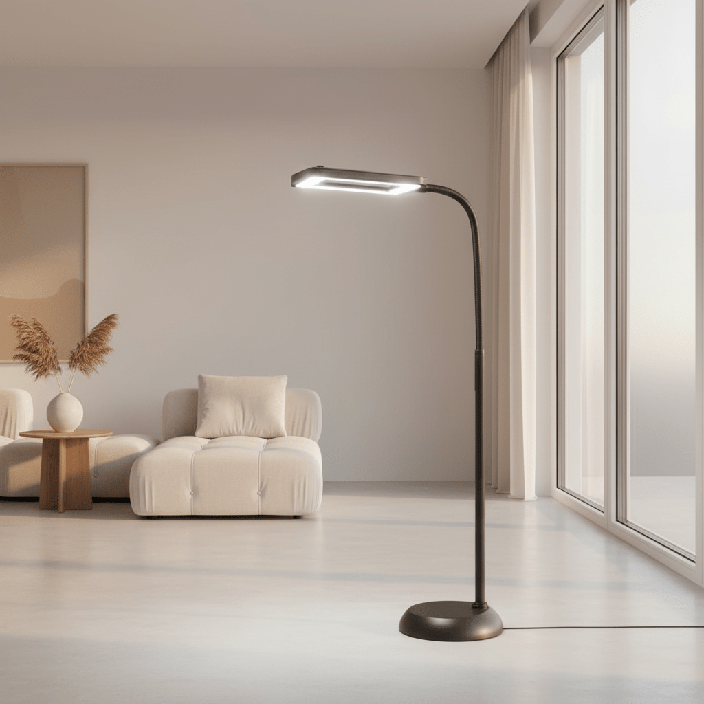 Lampă cu lupă CraftLume 3x cu LED luminos pentru meșteri